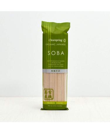 Clearspring Organic Japanese Soba Noodles - Authentic Gluten-Free Buckwheat Pasta - Buy Online on GoSupps.com