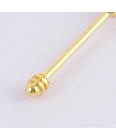 Qtqgoitem Plastic Handgrip Metal Spiral Earpick - Yellow (Model f44 6c8 498 d13 6c4 - Buy Online on GoSupps.com