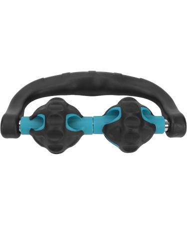 Verdant Touch Handheld Massage Roller - Deep Tissue Trigger Point Muscle Massager for Body & Legs - Green | International Shipping Available - Buy Online on GoSupps.com