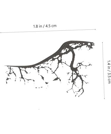 Healvian 12 Pairs Halloween Eyeliner Stickers Winged Eyeliner 3d Stickers Halloween Stickers Eye Stickers Pvc - Buy Online on GoSupps.com