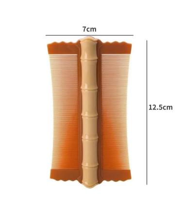 Double-Sided Head Lice Comb | Detachable Narrow Fine Tooth | Flea & Dandruff Removal Tool - Green - Buy Online on GoSupps.com