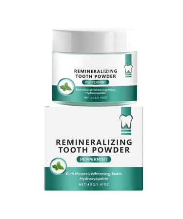 Mint Fresh Breath Tooth Powder Combats Plaque Buildup and Food Debris Deep Cleans Teeth Quickly Eliminates Odors and Provides Lasting Freshness(5pcs) 1 Count (Pack of 1)