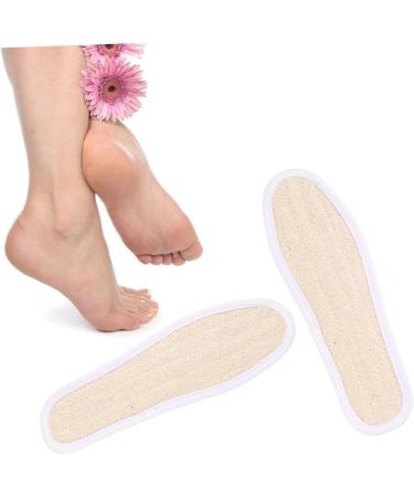 NOLITOY Loofah Pad Insoles - Sweat Absorbing Breathable Shoe Cushions - 1 Pair Assorted Colors | 23x7.5cm for Ultimate Comfort - Buy Online on GoSupps.com