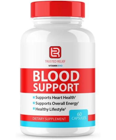 (2 Pack) Trusted Relief Blood Support Capsules Trusted Relief Advanced Strength Glycogen Reviews Healthy Levels Support Supplement TrustedRelief Maximum Blood Support Formula Supplement (120 Caps) - Buy Online on GoSupps.com