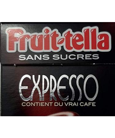 Fruittella Sugar Free Sweets Espresso Resealable Box to Take Anywhere/Share 49g 1 Unit - Buy Online on GoSupps.com