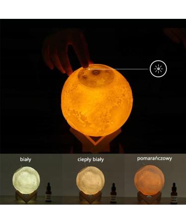 Zolta Aroma Diffuser for Apartments - Modern Essential Oil Humidifier with 4 Light Modes - 880ml Room Fragrance Diffuser - Buy Online on GoSupps.com