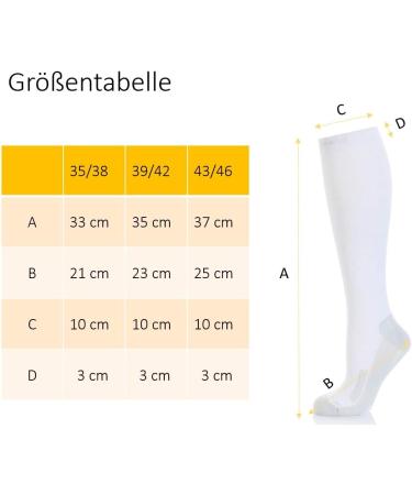 Safersox Sports Compression Socks with Tick & Mosquito Protection - Antibacterial Finish | Black (Size 35-38) - Buy Now! - Buy Online on GoSupps.com