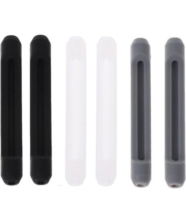 Willwa Anti-Slip Glasses Ear Holder - Transparent Silicone Sports Bar (56x7.9mm) - Buy Online on GoSupps.com