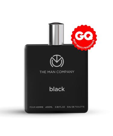 The Man Company Black EDT Perfume For Men - 100ml | Premium Long-Lasting Fragrance Spray | Gift for Him - Buy Online on GoSupps.com