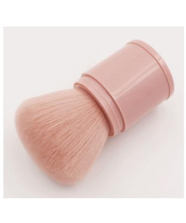 Portable Retractable Powder Brush - Pink | Best eCommerce for International Shipping - Buy Online on GoSupps.com