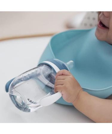 B ABA 2 in 1 Drinking Bottle/Learning Cup Children's Straw Cup 100% Leak-Proof Easy to Open Removable Handles Tritan an - Buy Online on GoSupps.com