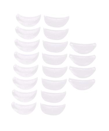 Mikinona 10 Pairs Eyelash Silicone Gasket Eyelash Lift Rods Lash Perming Pads Silicone Eyelash Lift Pads Eyelash Perming Curler Eyelash Perming Gasket Lash Perming Curler Pad Lash Lift Tool