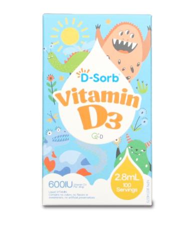 D-Sorb Vitamin D3 600IU 2.8ml