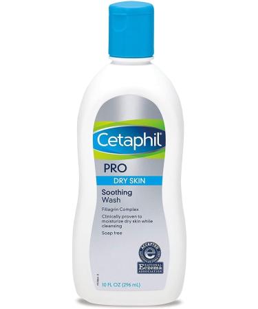 Cetaphil PRO Dry Skin Soothing Wash 10oz Body Wash (Pack of 2) - Moisturizing Formula for Sensitive Skin - Buy Online on GoSupps.com