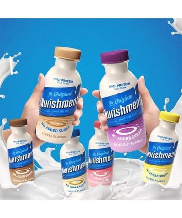 Nurishment No Added Sugar Energy Drink | Custom Case of 6 | Choose From 6 Flavours & Receive 2 330ml Bottles of Each Choice - Buy Online on GoSupps.com