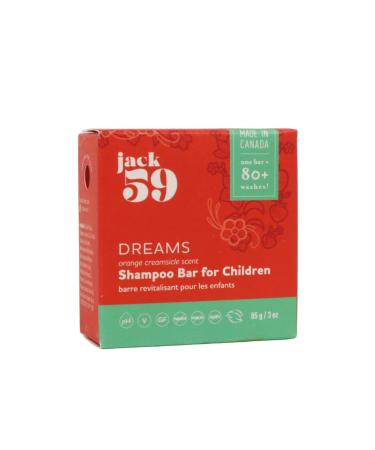 Vegan pH Balanced Shampoo Bar for Kids - Organic Orange Creamsicle 80+ Washes | Eco-Friendly Solid Shampoo - Buy Online on GoSupps.com