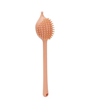 Verdant Touch Manual Massager Double-Sided Meridians Pat Massager Silicone Fitness Manual Massager Khaki
