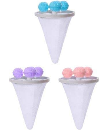 Domasvmd Pack Of 4 Washing Machine Hair Filter Washing Machine Hair Remover Hair Filter Net Bag Hair Remover For Washing Machine Hair Filter Net Bag Purple - Buy Online on GoSupps.com