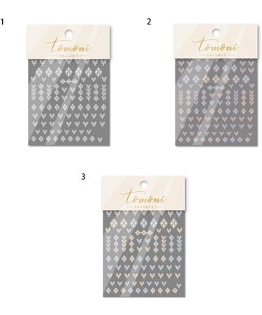 Manicure Flower Series Valentine's Day Relief 5D Decals Nail Stickers Nail Stickers Cute(1) Style1 - Buy Online on GoSupps.com