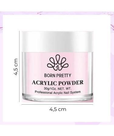  Born Pretty Born Pretty - Acrylic Powder - Pink - 30 ml - Acrylic - Baby Boom Acrylic Powder - Nude Acrylic Powder - Pink Acrylic Powder - Acrylic Powder - Acrylic Powder - Acrylic Nails - - Buy Online on GoSupps.com