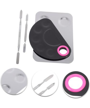 Beaupretty 1 Set Palette Manicure Paint Trays Nail Paint Display Boards Manicure Display Boards Salon Manicure Paint Boards Nail Paint Mixing Boards Stainless Steel Nail Polish Make up 15X10X0.5CM Silver - Buy Online on GoSupps.com