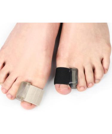 FOMIYES Soft Toe Separator Pedicure Toe Separators - 4 Pairs of Toe Spacers for Bunion Cushion and Alignment - 2.5x1.9cm - Buy Online on GoSupps.com