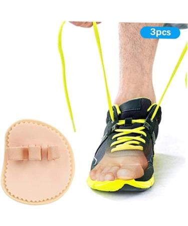 Bunion Corrector Toe Separator - Adjustable Three Hole Design for Hammer Claw and Crooked Toes - Includes Foot Alignment Socks - Buy Online on GoSupps.com