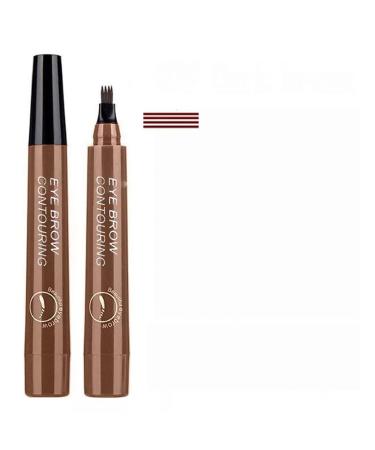 Professional Eyebrow Pencil  Waterproof  Easy and Easy to Shape Eyebrows  Long Lasting  Eyebrow Pencil (dark brown)