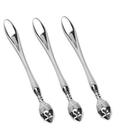Didiseaon Lot de 2 Rouleaux de Cr me Contour Des Yeux Usage Quotidien en Alliage de Zinc Applicateur de Cr me Contour Des Yeux pour Soulager Les 3 Pi ces