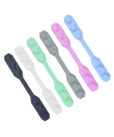 Magiclulu 6st mask ear rope loop Face cover hearing aid ear hooks not masks clip holder for masks accessories mask strap buckle stress dissipation.