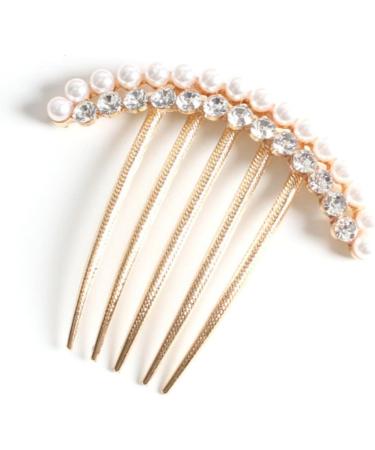 FRCOLOR Hair Pin Hair Accessories for Women Jewel Hair Comb Flower Decoration Hair Comb for Prom Hair Accessories for Women Pearl Hair Comb Hair Comb with Rhinestone Hair Fork Bride - Buy Online on GoSupps.com