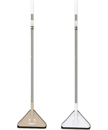 Mini Triangle Deep Cleaning Mop - 360 Degree Rotatable Window Cleaner for Glass, Roofs, and Cars - Adjustable, Multifunctional Mop with Extra Long Pole - Buy Online on GoSupps.com