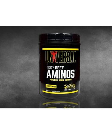 Universal Beef Aminos Tablets | 100% Pure Beef Protein Complex with EAAs & BCAAs | 66 Servings of Desiccated Argentine Beef Liver - Buy Online on GoSupps.com