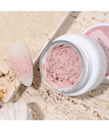 Newest Drawing Gel Nail Art Plaster Effect 3D Sand Texture No Need Top Coat Gel Polish UV Nail Polish Lacquer Varnish - (Color: Pink)