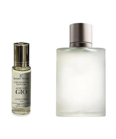 Fragrance Perfume Oils Acqua Di Geo Cologne Roll On Body Oil for Men (Pack of 1) 1.0 Fl Oz - Buy Online on GoSupps.com