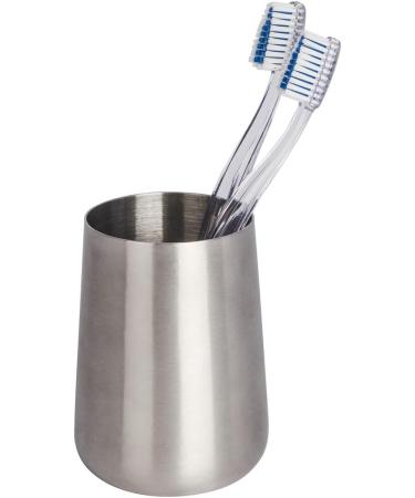 Wenko Solid Stainless Steel Toothbrush Cup | Durable & Stylish | International Shipping Available - Buy Online on GoSupps.com