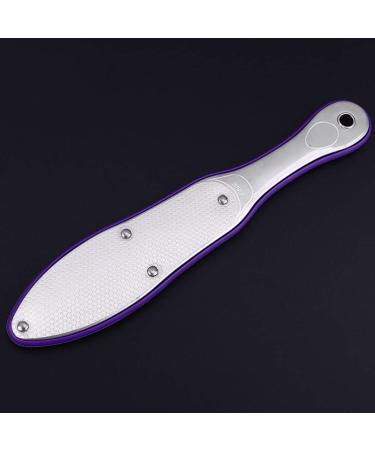 Heallily Professional Foot File - Stainless Steel Double-Sided Kallus Remover for Cracked Heels & Hard Skin - Ideal for Pedicure - Buy Online on GoSupps.com