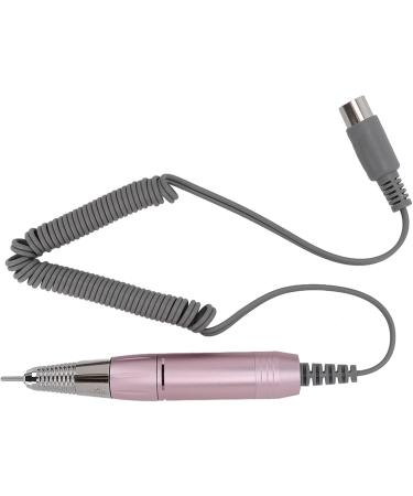 Nail Drill Handle Pink Electric File with Adjustable 0-3000rpm for Salon Pedicure ABS Metal Pink 5 Pin Plug - Buy Online on GoSupps.com