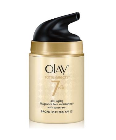 Total Effects 7-in-1 Anti-Aging Face Moisturizer with SPF 15 Fragrance-Free 1.7 oz ( Pack of 3) 1.7 Ounce (Pack of 3)