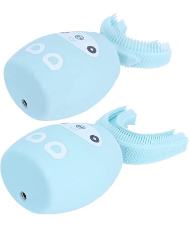 Hyuduo U-Shaped Electric Children's Toothbrush - Intelligent USB Charging for Ages 2-7 | Low Frequency Ultrasound Brushing | 1 Pack - Buy Online on GoSupps.com