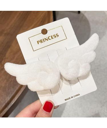 4 Pairs Angel Wing Butterfly Clips Cute Cosplay Hair Clips for Girls Hair Accessories for Women - Buy Online on GoSupps.com