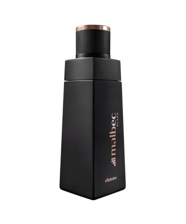 Boticario - Linha Malbec (Black) - Colonia Masculina 100 Ml - (Boticario - Malbec (Black) Collection - Eau De Toilette For Men 3.38 Fl Oz) - Buy Online on GoSupps.com