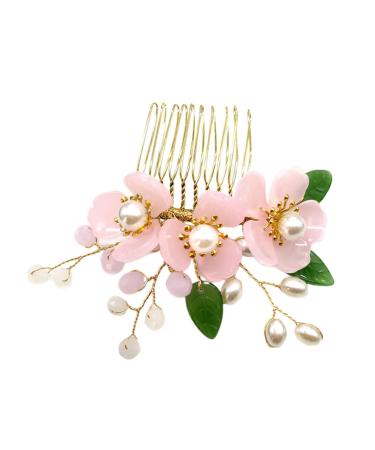 DOITOOL 1pc Tiara Hair Comb Alloy Comb Accessories Bride Manual