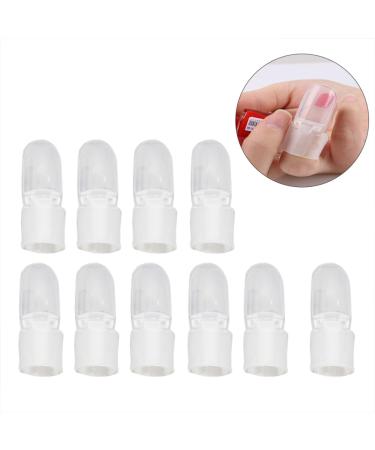 POPETPOP 10pcs Checkered Headband Nail Art Diy Tools Nail Protectors Afro Stretch Diy Nail Art Tools Polish Shield Protector Nail Clip Cap Manicure Cover Nail Art Tips Manicure Tools medium As Shown - Buy Online on GoSupps.com