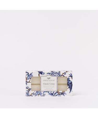 Greenleaf Classic Linen Fresh & Clean Wax Bar 73g - Shop Internationally for Premium Fragrance - Buy Online on GoSupps.com