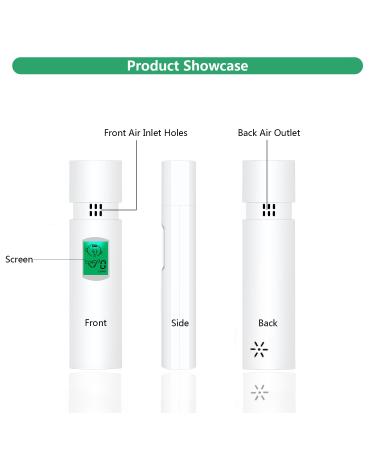 Oral Odor Breath Detector Portable Oral Odor Breath Checker Rechargeable Bad Breath Freshening Tester Professional Breath Odor Detector Tool for Personal Oral Freshness Testing White - Buy Online on GoSupps.com