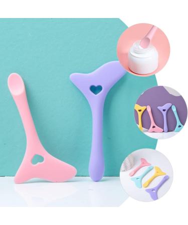 SHERCHPRY Eyeliner Aid Lash Applicator Silicone Spoon Winged Eyeliner Stencil Eyeshadow Aids Multifunction Set Pink - Buy Online on GoSupps.com
