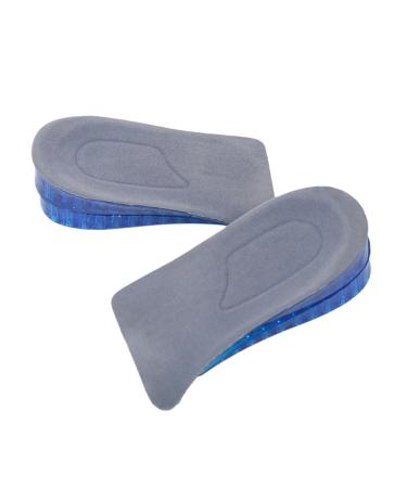 1 Pair Silicone Shoes Insole Silicone Heel Insoles Honeycomb Insole Invisible Heel Pad Height Lift Pad