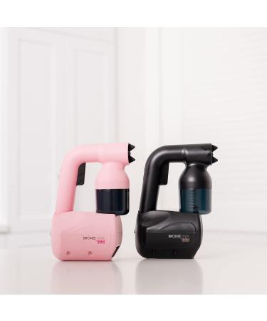 MineTan Bronze Babe Home Spray Tan Kit Pink - Double Dark Professional Spray Tan Solution with Fake Tan Mitt - Buy Online on GoSupps.com