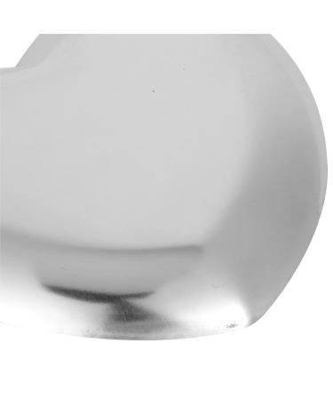 Heart Shaped Nail Palette - Stainless Steel DIY Color Mixing Tray for Nail Art | International Shipping - Buy Online on GoSupps.com